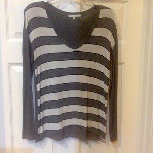 Red Haute striped top